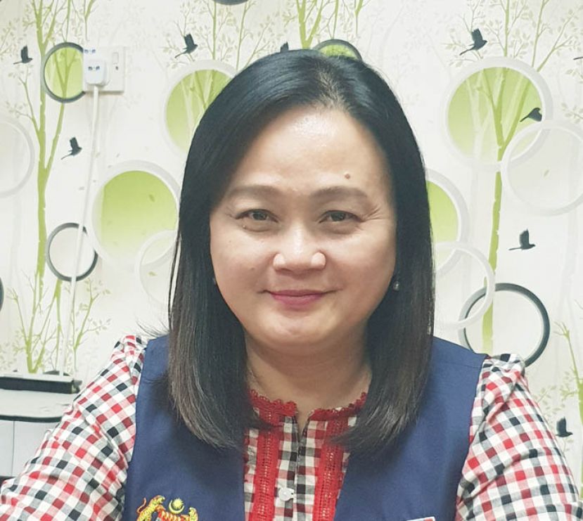 公正党全国妇女组副主席温夏妮。