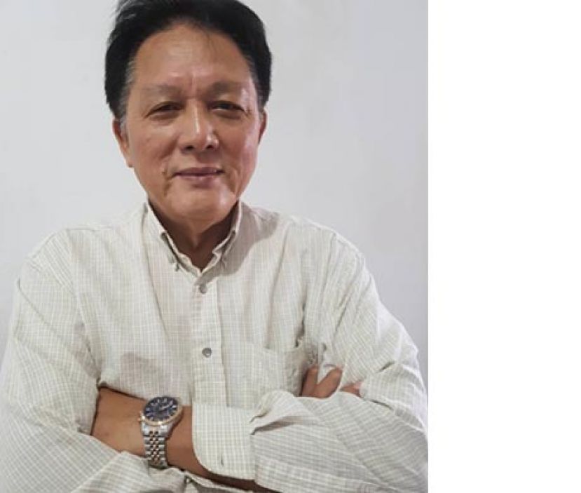  诗巫诗潮吟社社长黄政仁。