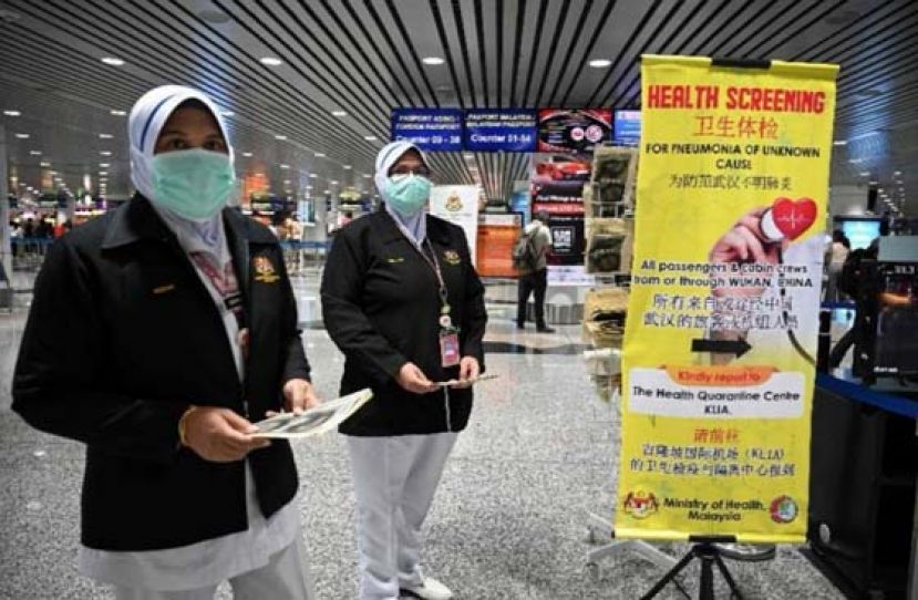 砂拉越卫生部官员已为5176名在机场、陆路及海上入境砂拉越的访客检测体温。