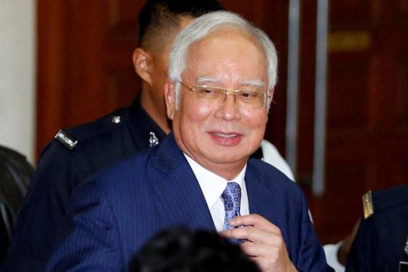 前首相拿督斯里纳吉。