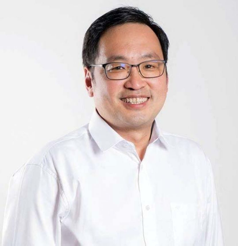 砂民主行动党主席张健仁。