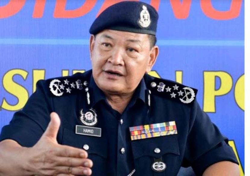 全国总警长丹斯里阿都哈密。