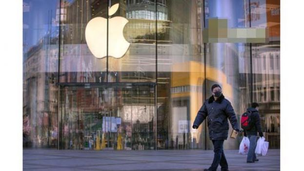 Apple在北京的门市关闭。