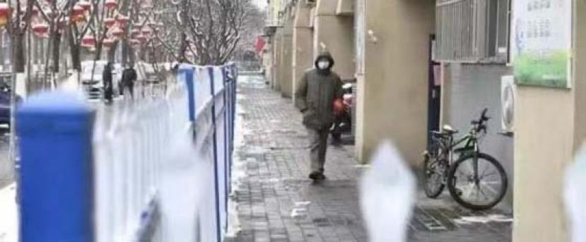 内地各省市屋苑正在进行封闭式管理。
