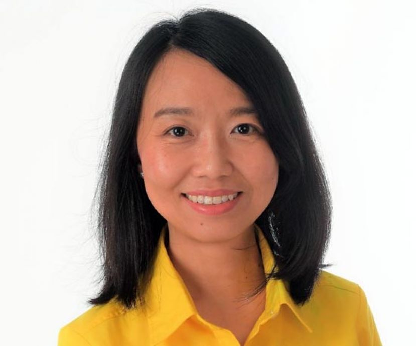砂人联党中央妇女组主席许德婉。