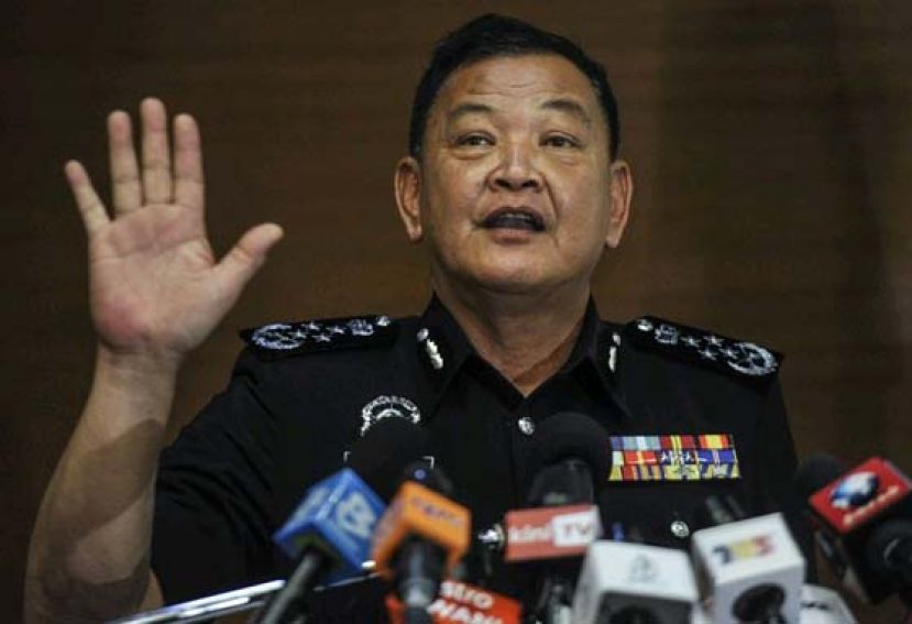 全国总警长丹斯里阿都哈密。