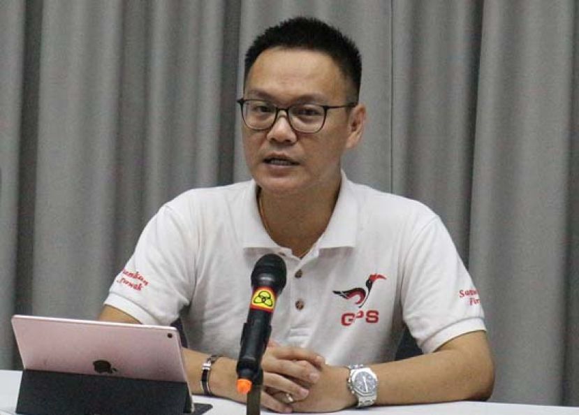 砂人联党青年总团秘书符祥威。