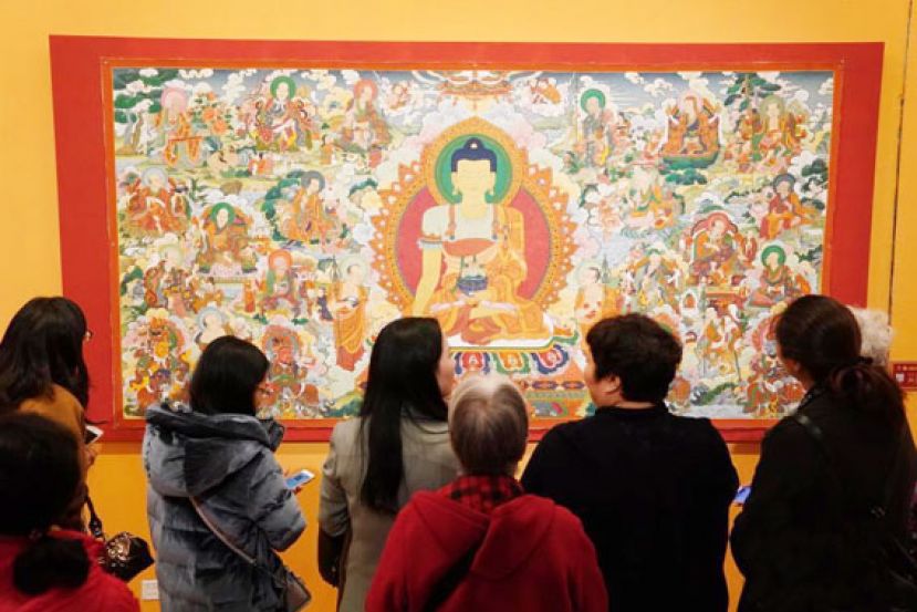 中国美术馆&ldquo;中国唐卡艺术精品展&rdquo;汇聚唐卡五大流派