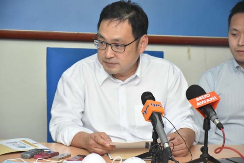 砂民主行动党主席张健仁拒绝评论关于民主行动党副秘书长倪可敏发表，如果希望联盟政府不承认统考，行动党将不惜退政府的言论。